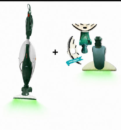 Aspirapolvere Folletto con LUCE VERDE VK 131 Rigenerato Garantito 2 Anni con Spazzola Snodabile