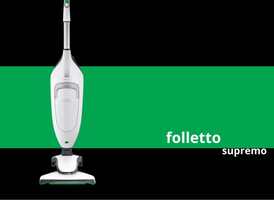 Aspirapolvere Folletto VK 220S   Garantito 2 Anni con Spazzola Snodabile