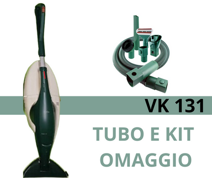 Aspirapolvere Folletto VK 131 con omaggio tubo e kit Garantito 2 Anni