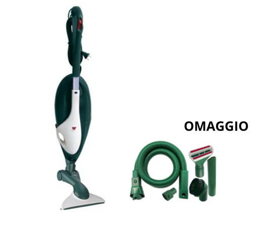 Aspirapolvere Folletto VK 135 Rigenerato Garantito 2 Anni + TUBO FLESSIBILE + KIT ACCESSORI